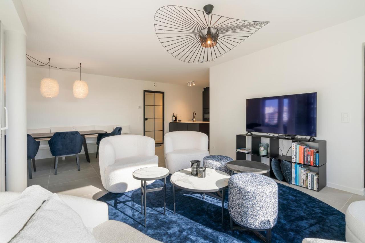 The Waves-Luxurious 3Bedroom App W Big Terrace & Garage أوستيند المظهر الخارجي الصورة